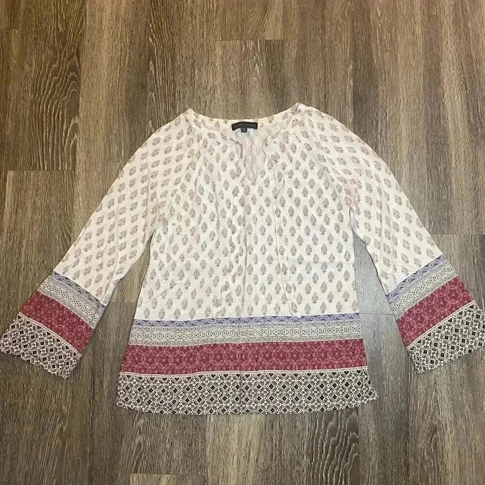 Womens Sanctuary Printed Blouse - S